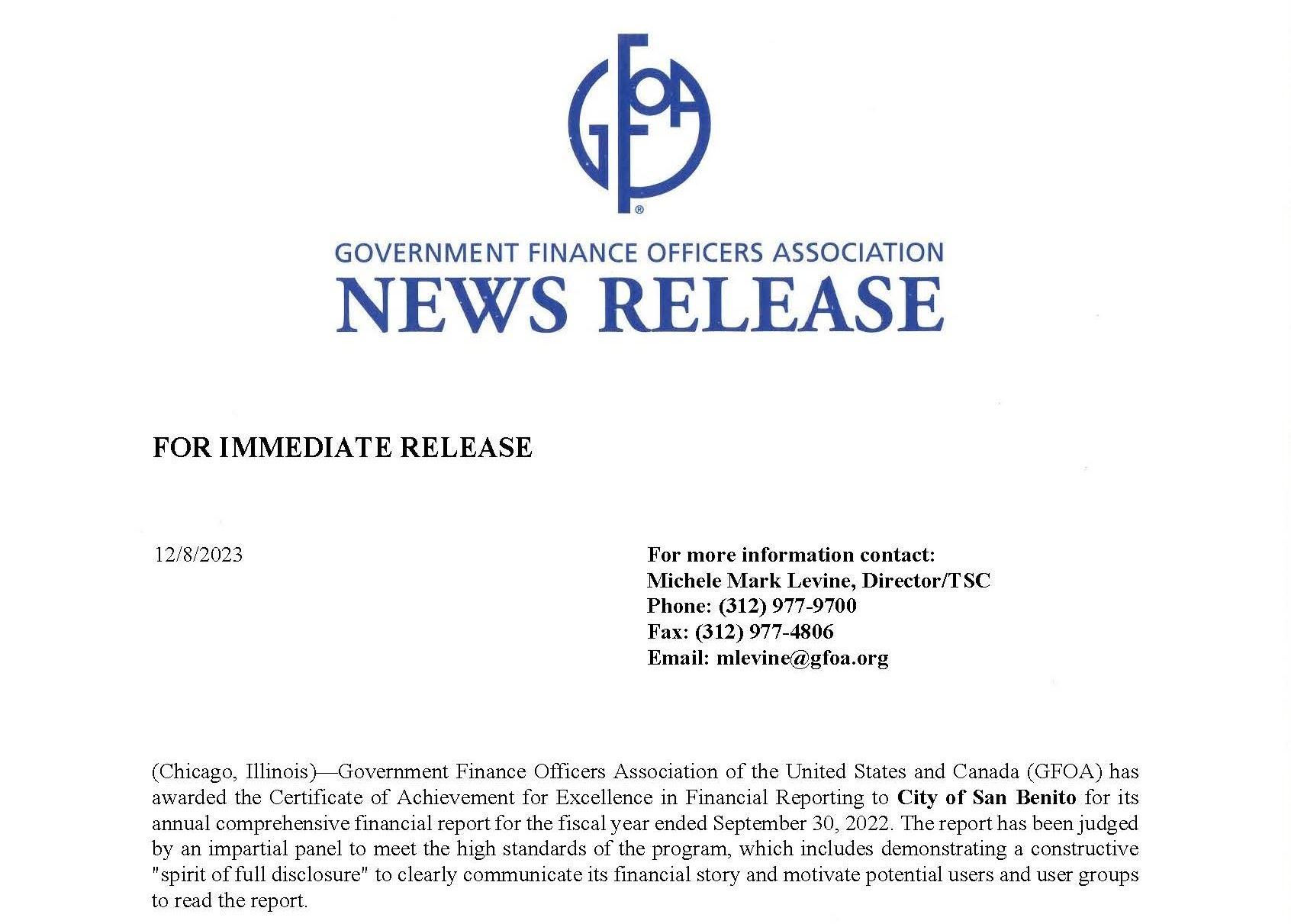 6 - Press Release 99