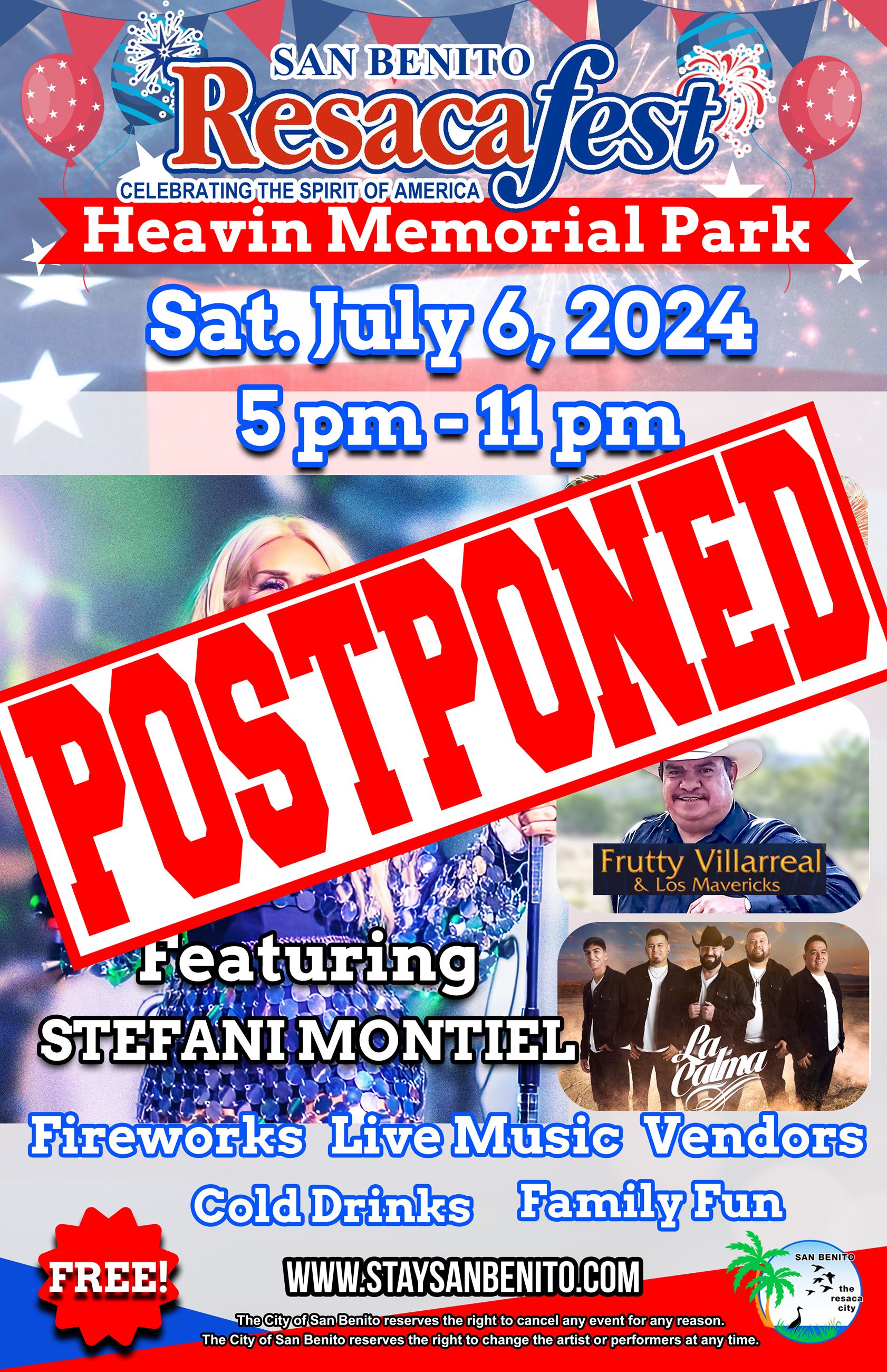 Postponed Resacafest
