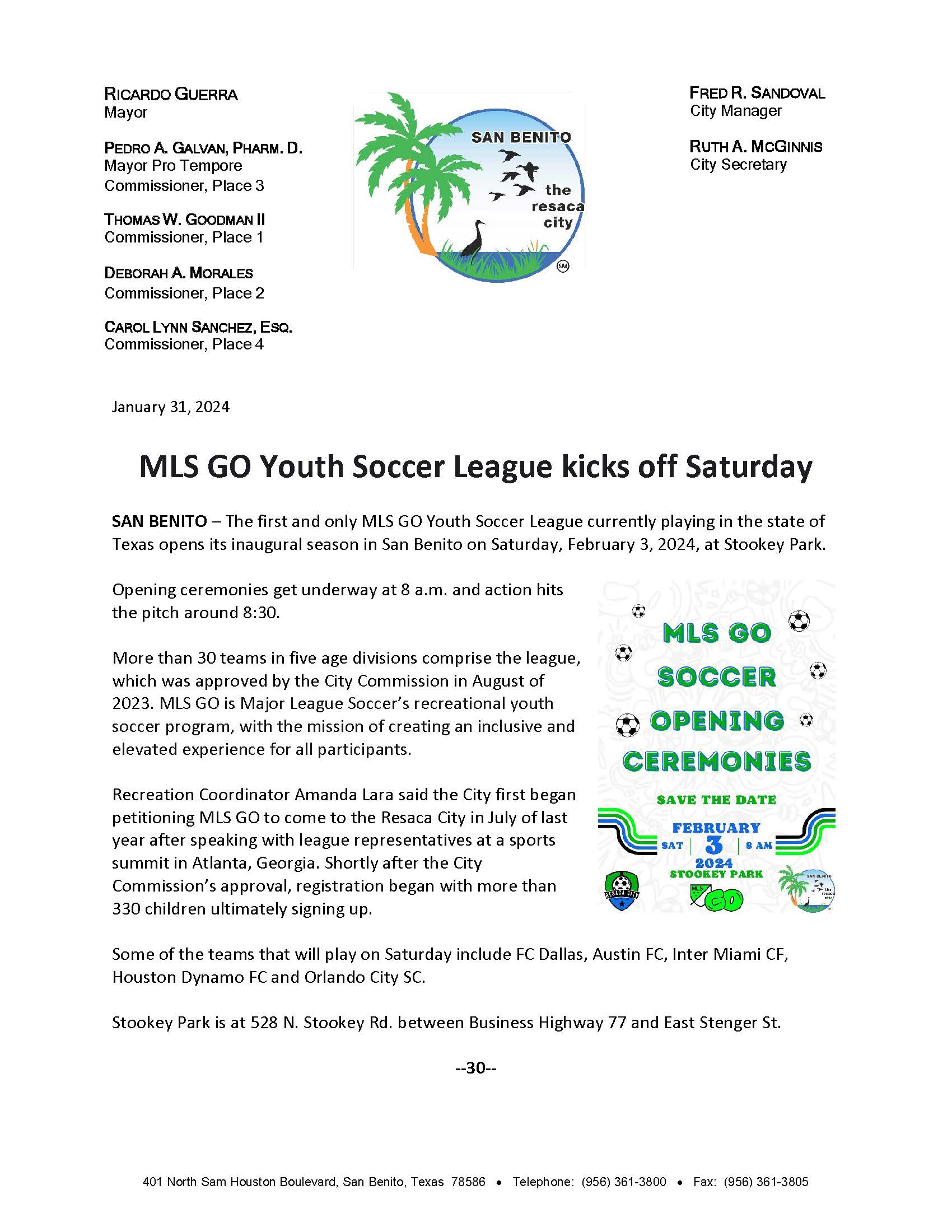 MLS GO release 1-31-24