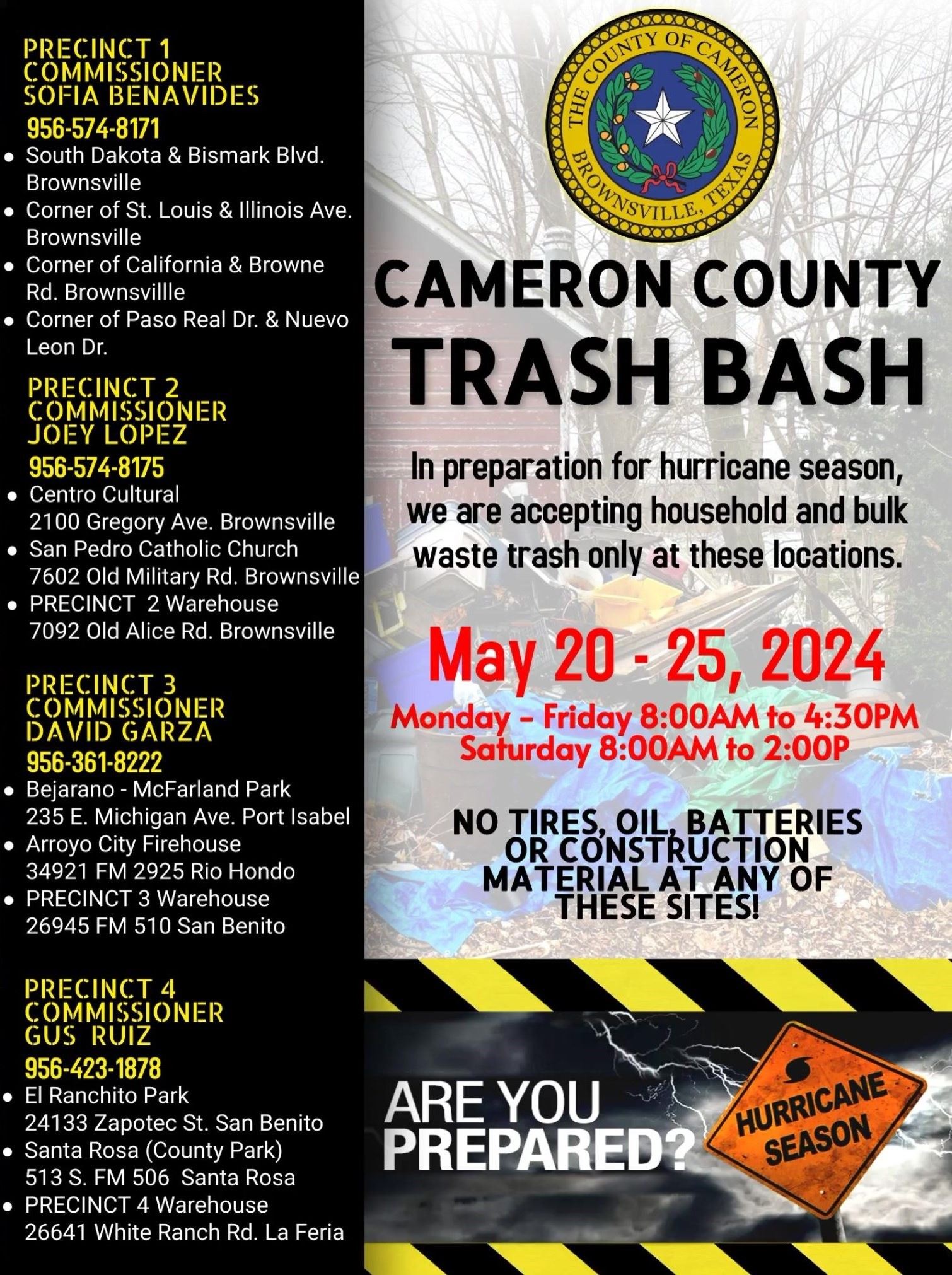 County Trash Bash English